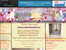 Tablet Screenshot of patchwork-angel.gportal.hu