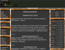 Tablet Screenshot of dunakanyarse9091.gportal.hu