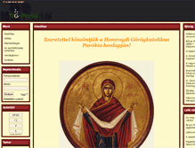 Tablet Screenshot of homrogd.gportal.hu