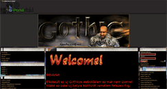 Desktop Screenshot of gothicegyujkaland.gportal.hu